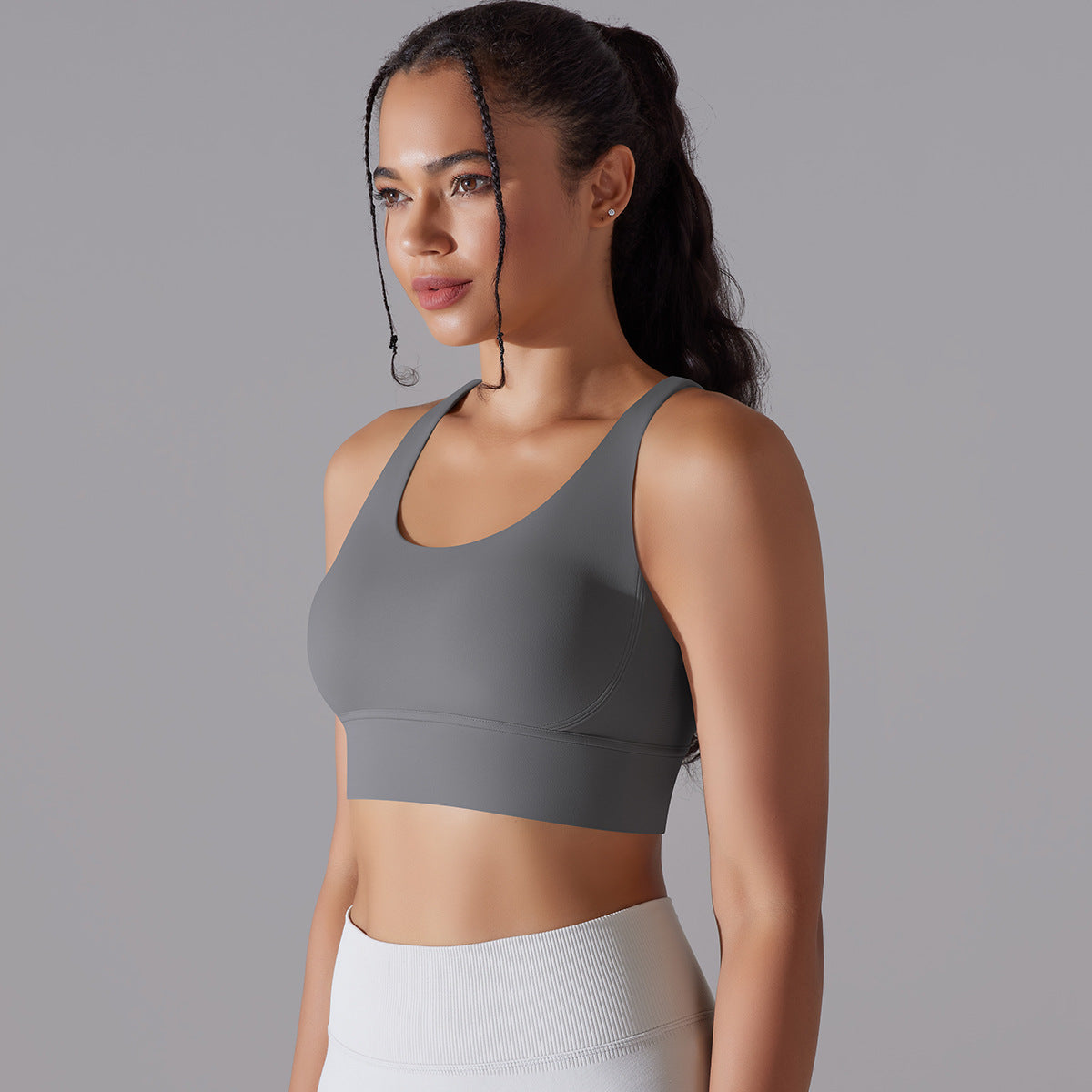 Double-Cross Shockproof Sports Bra