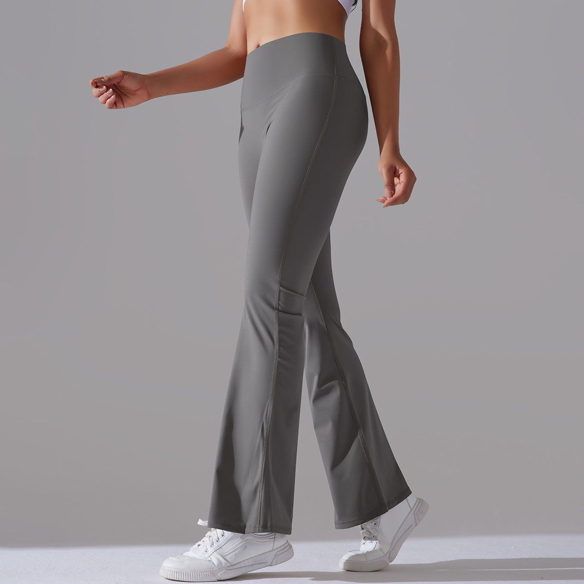 Sculpt & Flare Hochtaillierte Fitnessleggings