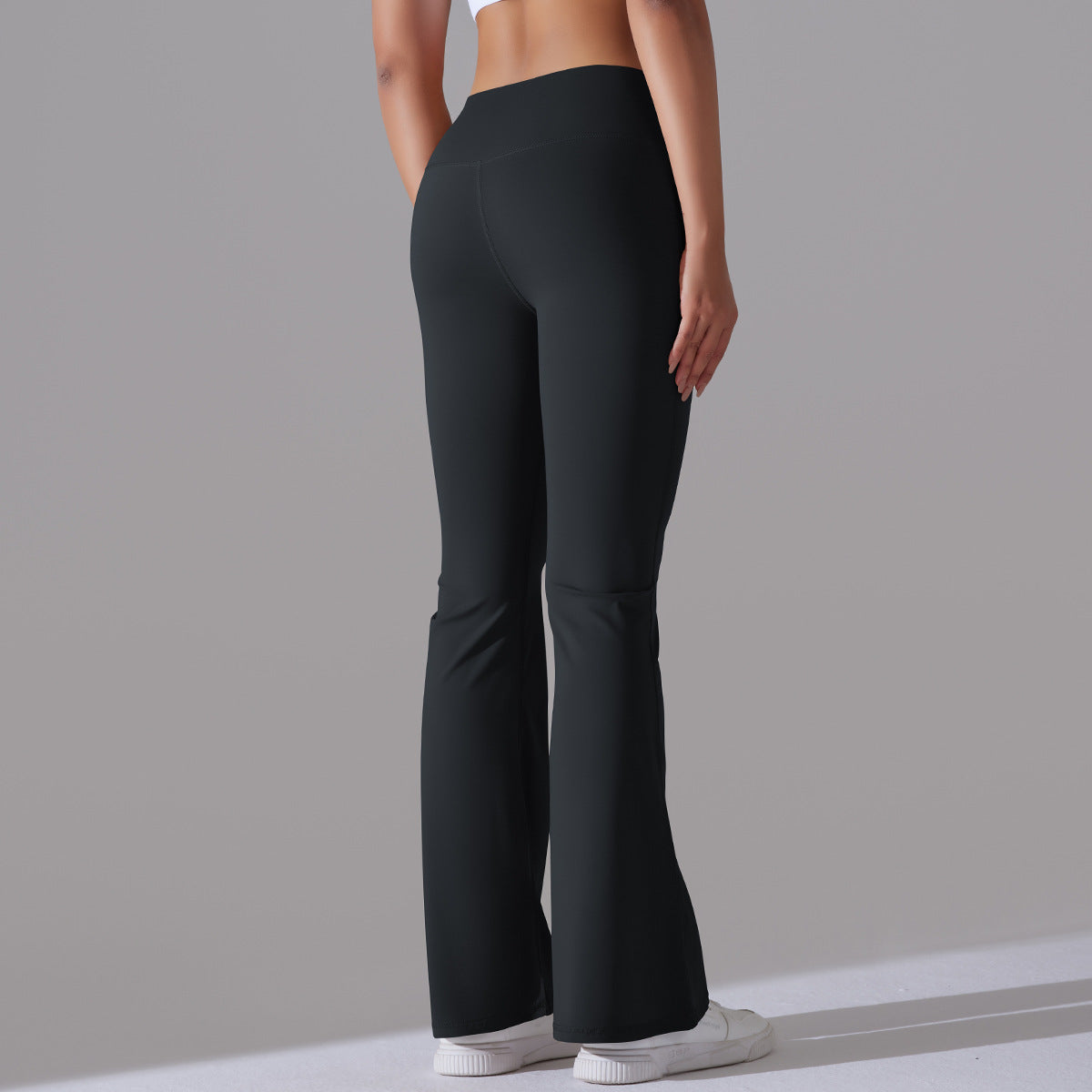 Sculpt & Flare Højtaljede Gym Leggings