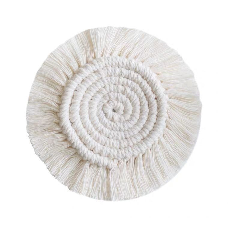 Håndlavede Macrame Coasters 3x bundt