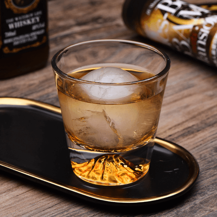 Japanese Mount Fuji Whisky Glass Sets