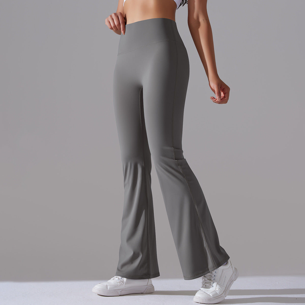 Sculpt & Flare Højtaljede Gym Leggings