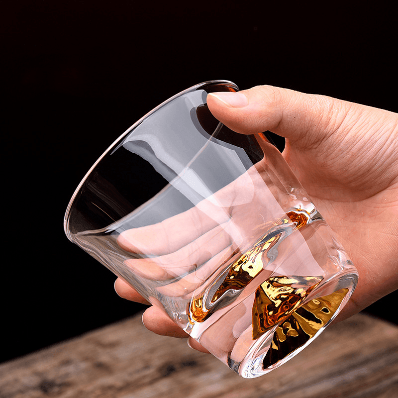 Japanese Mount Fuji Whisky Glass Sets