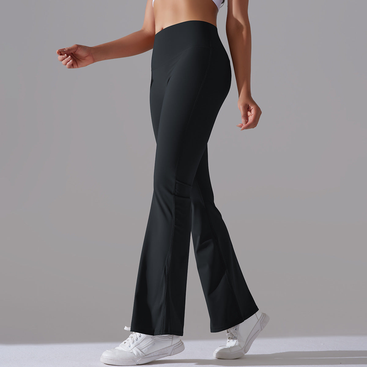 Sculpt & Flare Hochtaillierte Fitnessleggings