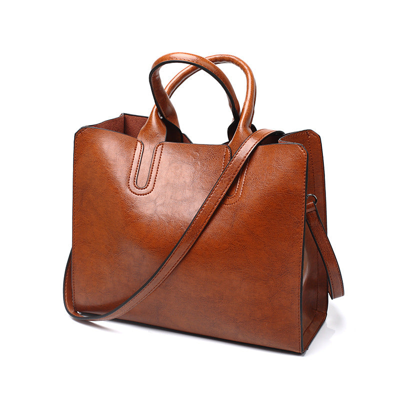 The Emelia Large Messenger Tote Bag