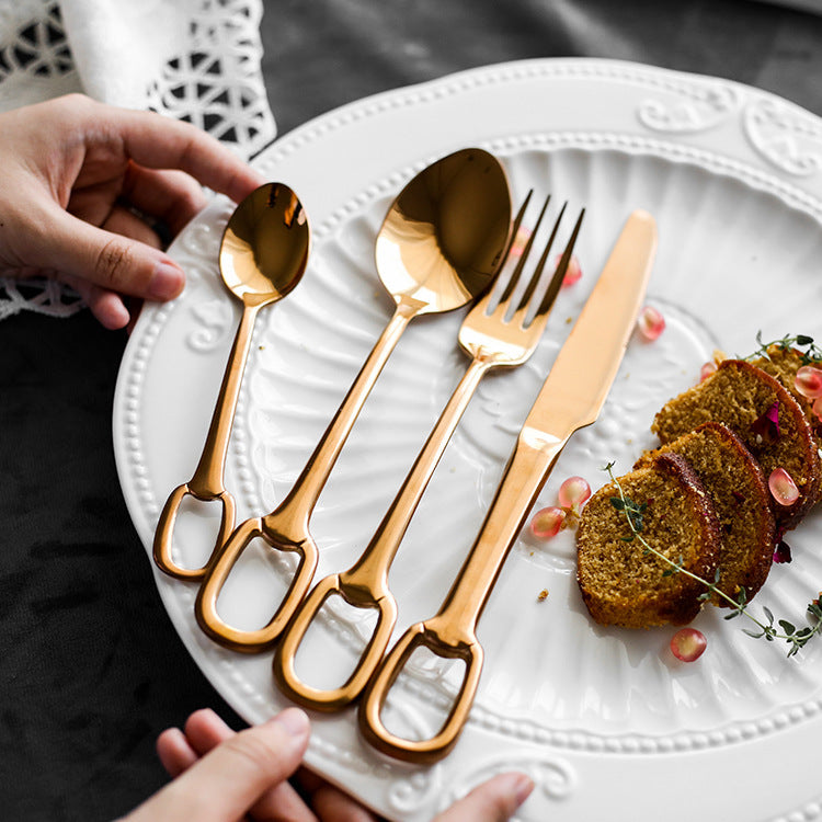 Elegance Ringlet Flatware Set