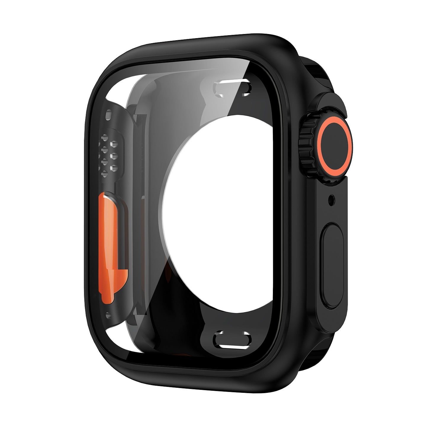 Housse de protection 360° tout compris + film trempé pour Apple Watch S1-10