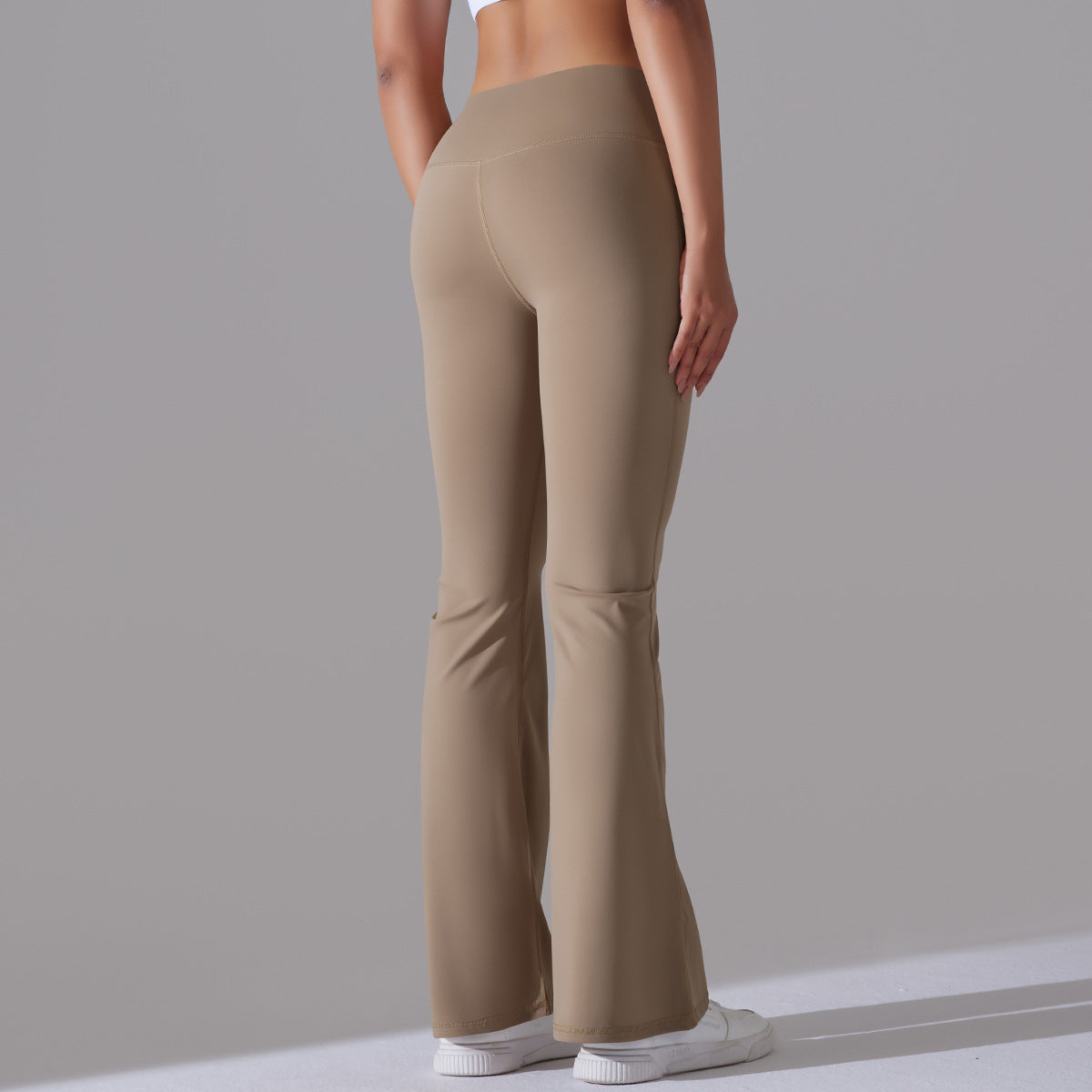 Sculpt & Flare Højtaljede Gym Leggings