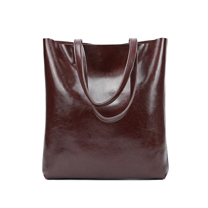 The Belfair Leather Tote Bag