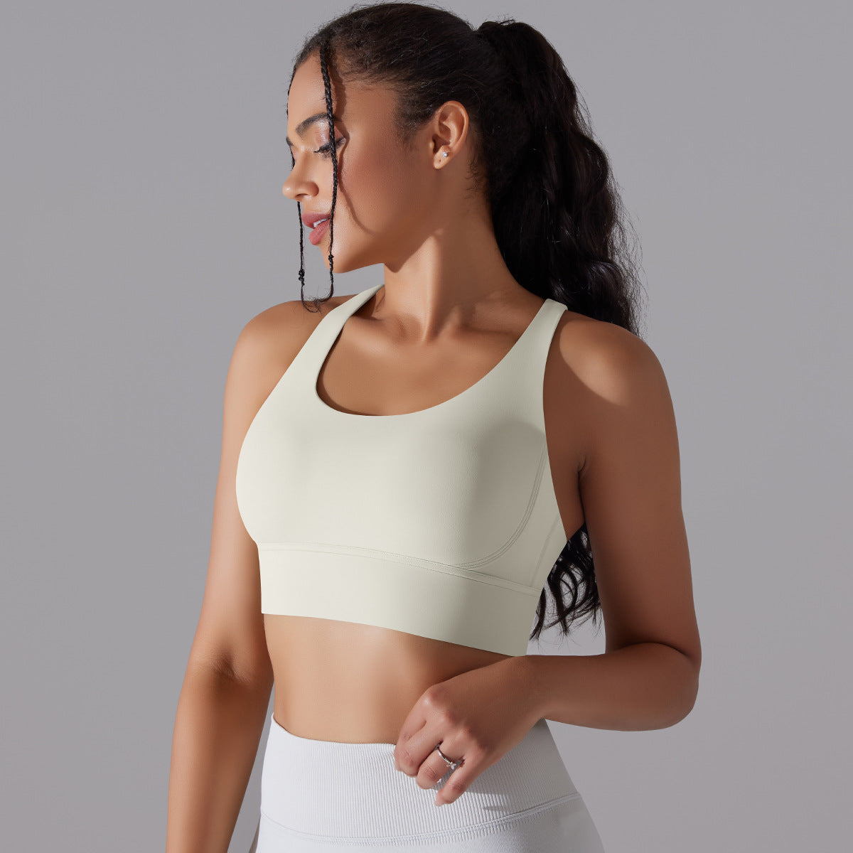 Double-Cross Shockproof Sports Bra