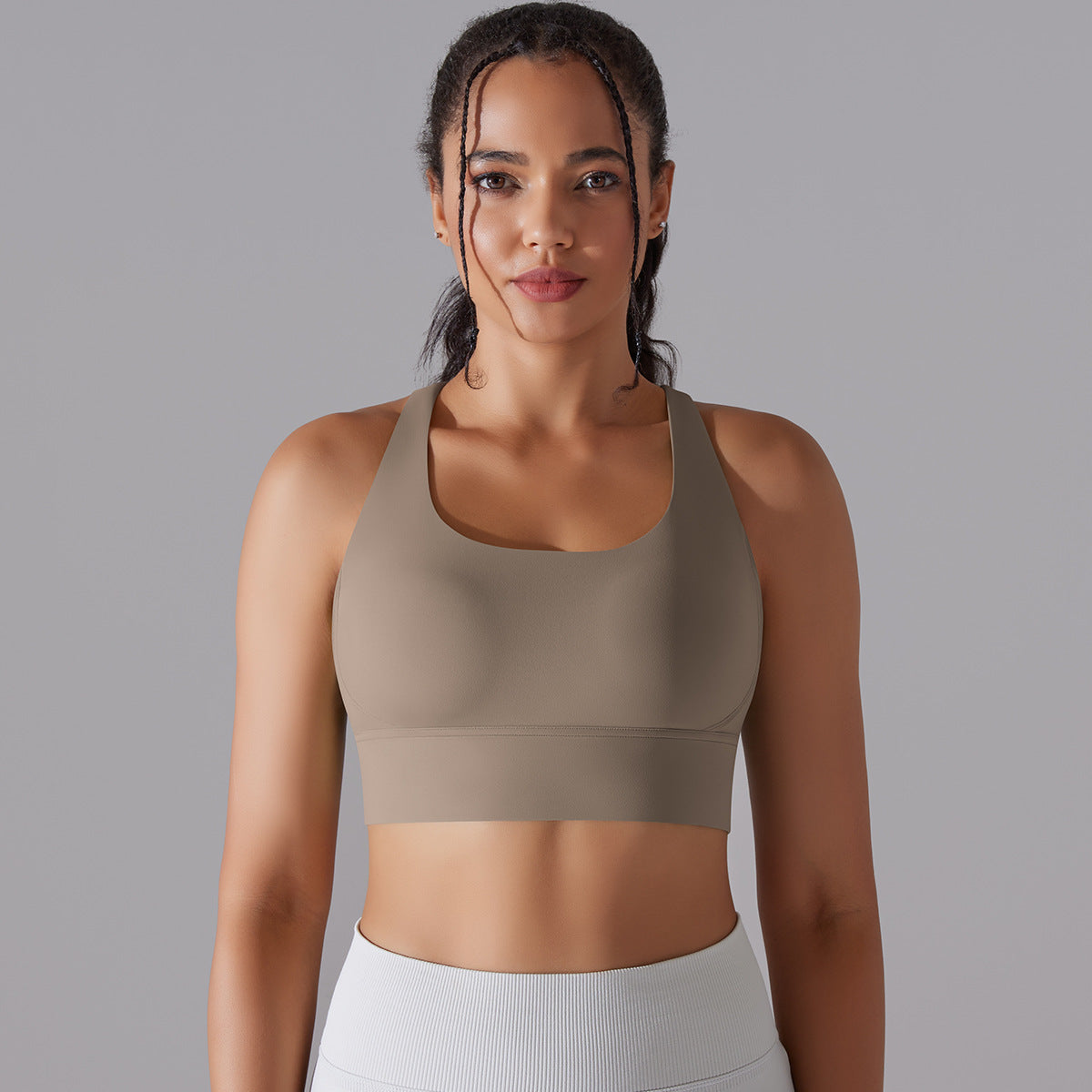 Double-Cross Shockproof Sports Bra