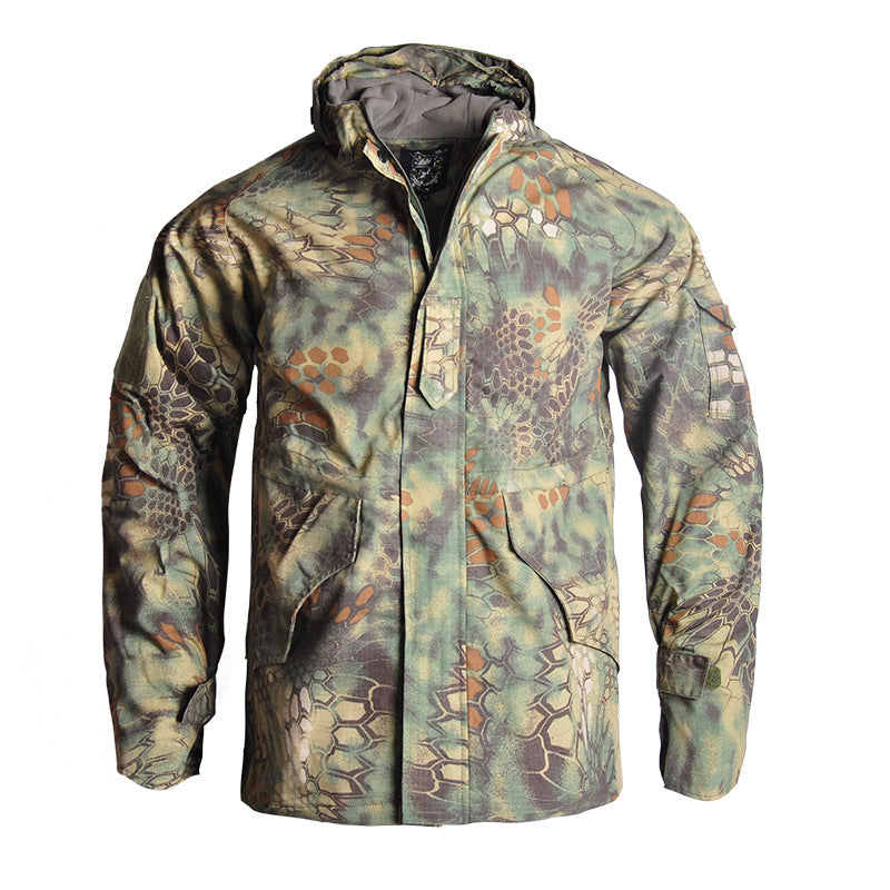 Lässige Outdoor-taktische Herren-Camouflage-Militärjacke