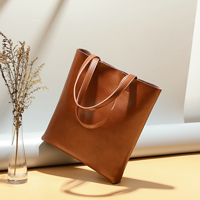 The Belfair Leather Tote Bag