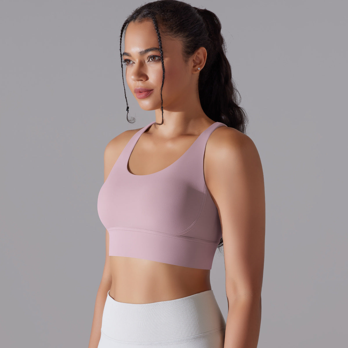 Double-Cross Shockproof Sports Bra