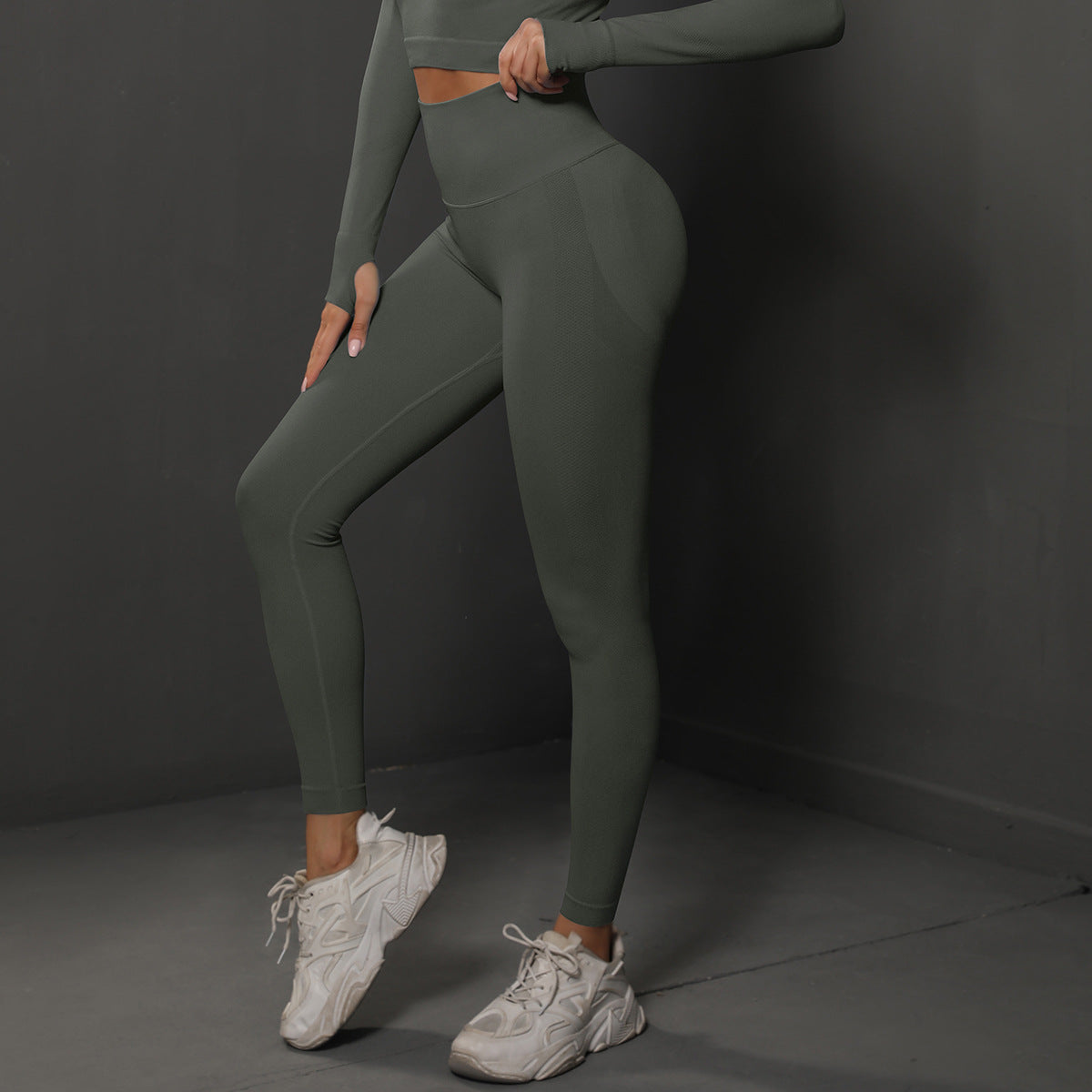 Højtaljede Instant BBL Butt-Sculpting Leggings