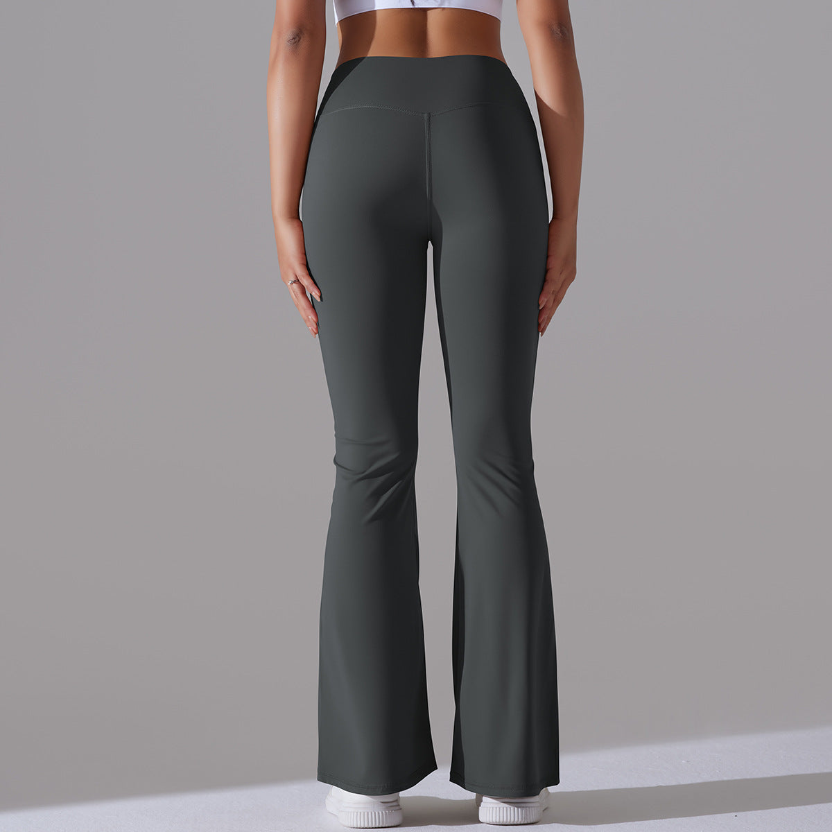 Sculpt & Flare Højtaljede Gym Leggings