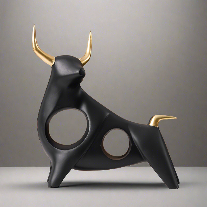 Karoh Bull Figurines -sisustus