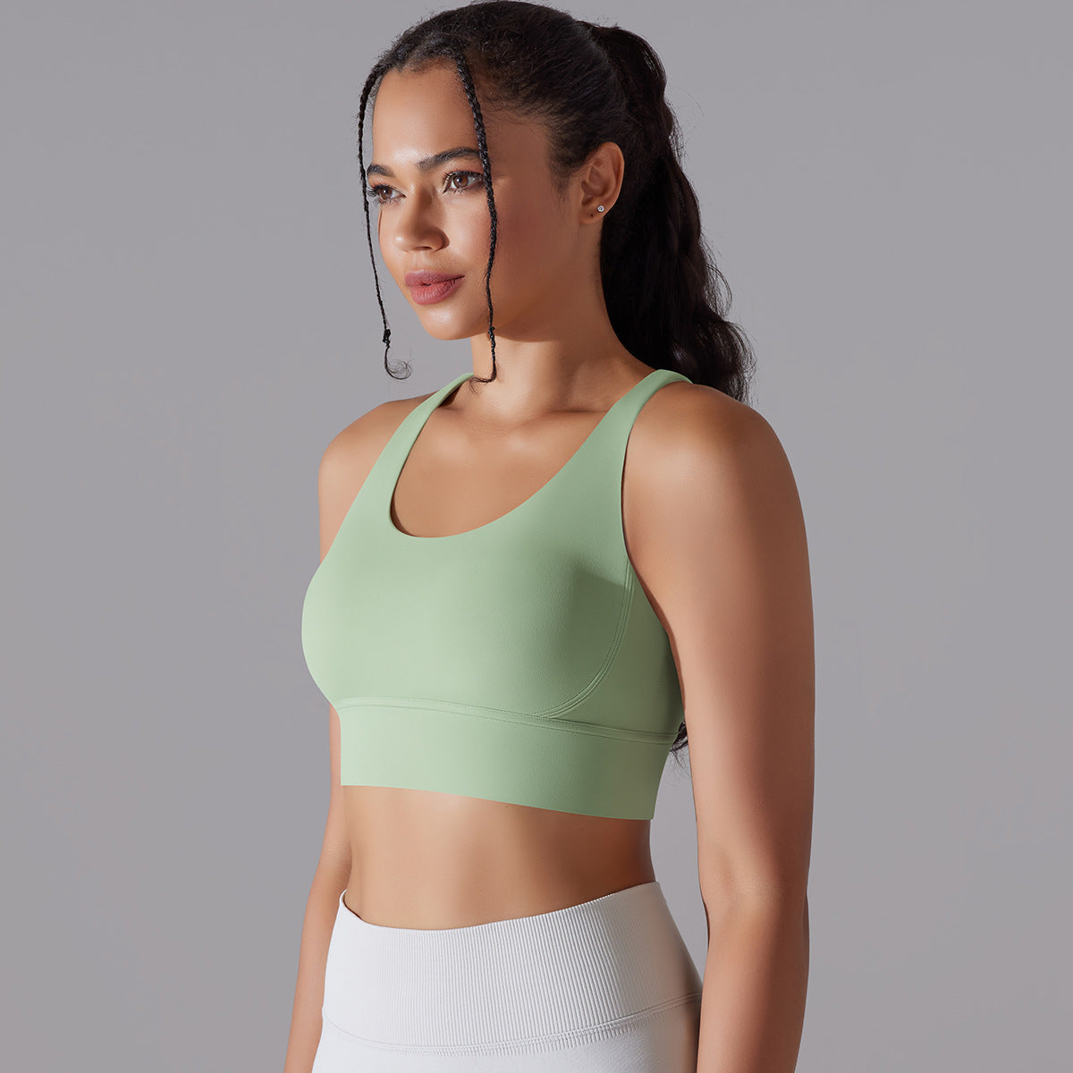 Double-Cross Shockproof Sports Bra