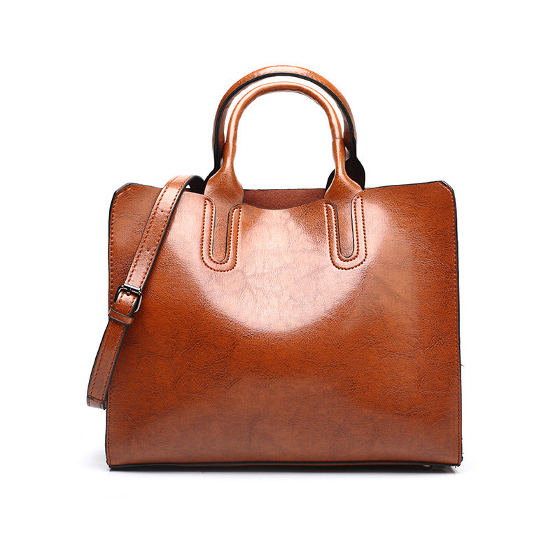 The Emelia Large Messenger Tote Bag