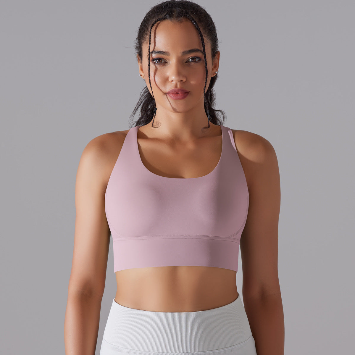 Double-Cross Shockproof Sports Bra