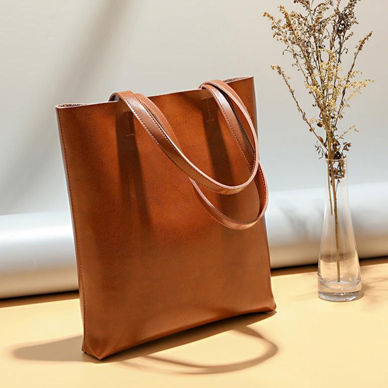 The Belfair Leather Tote Bag