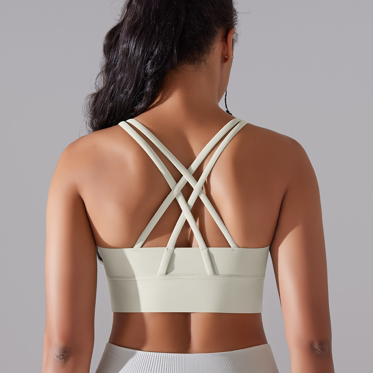 Double-Cross Shockproof Sports Bra