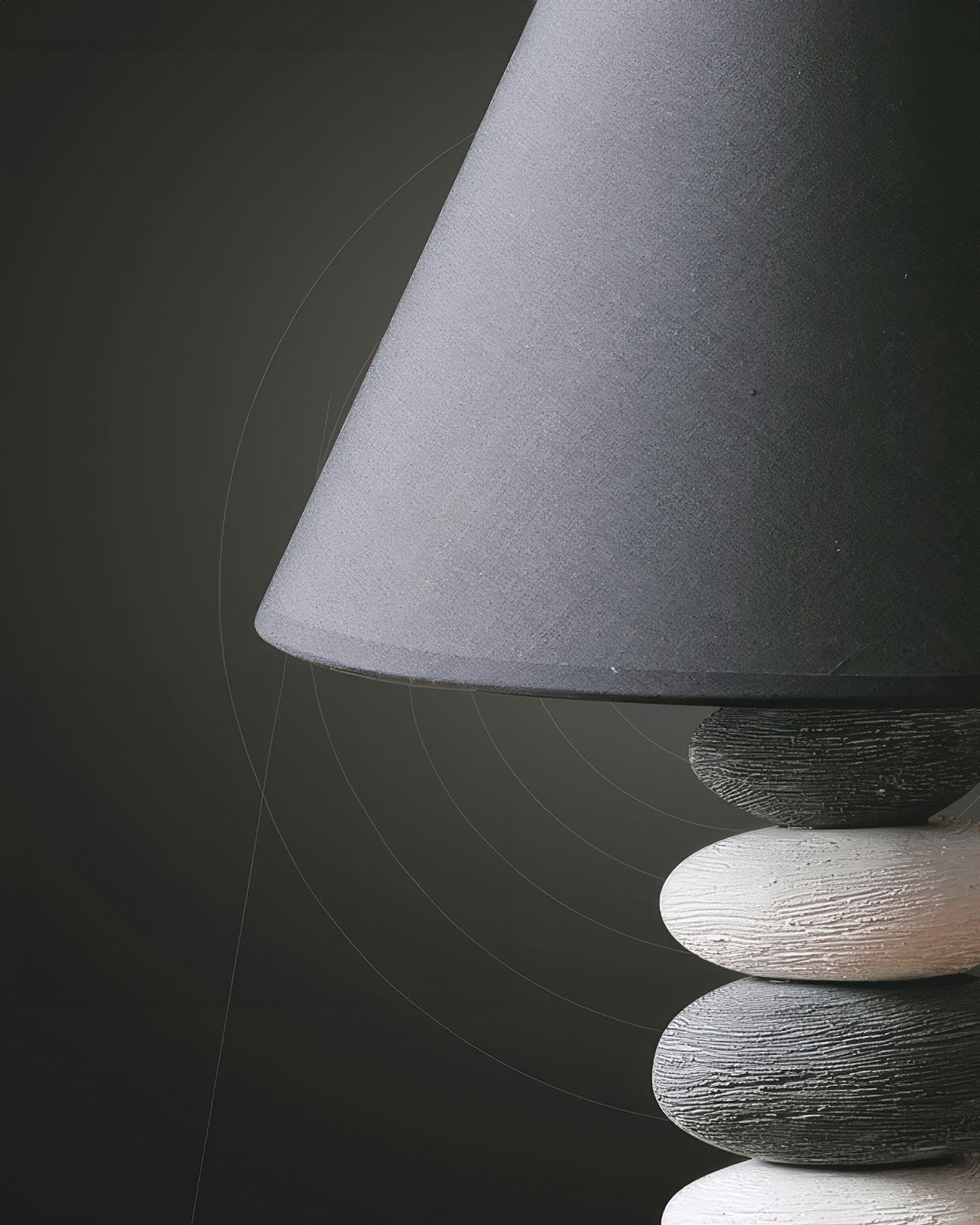 The Stone Cozy Ambient Fabric Lamp