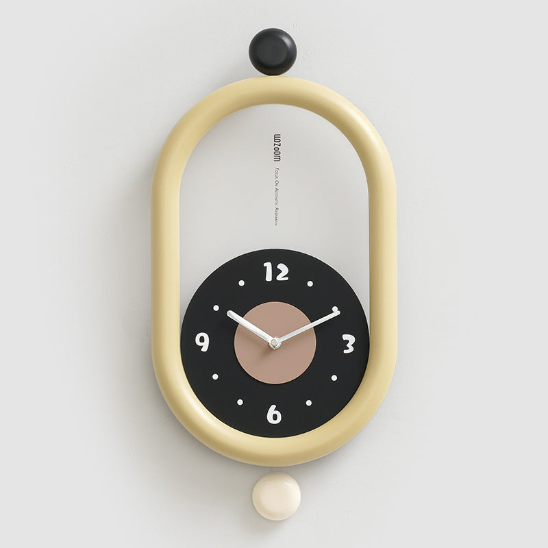 3D Long Pendulum Clock for Living Room