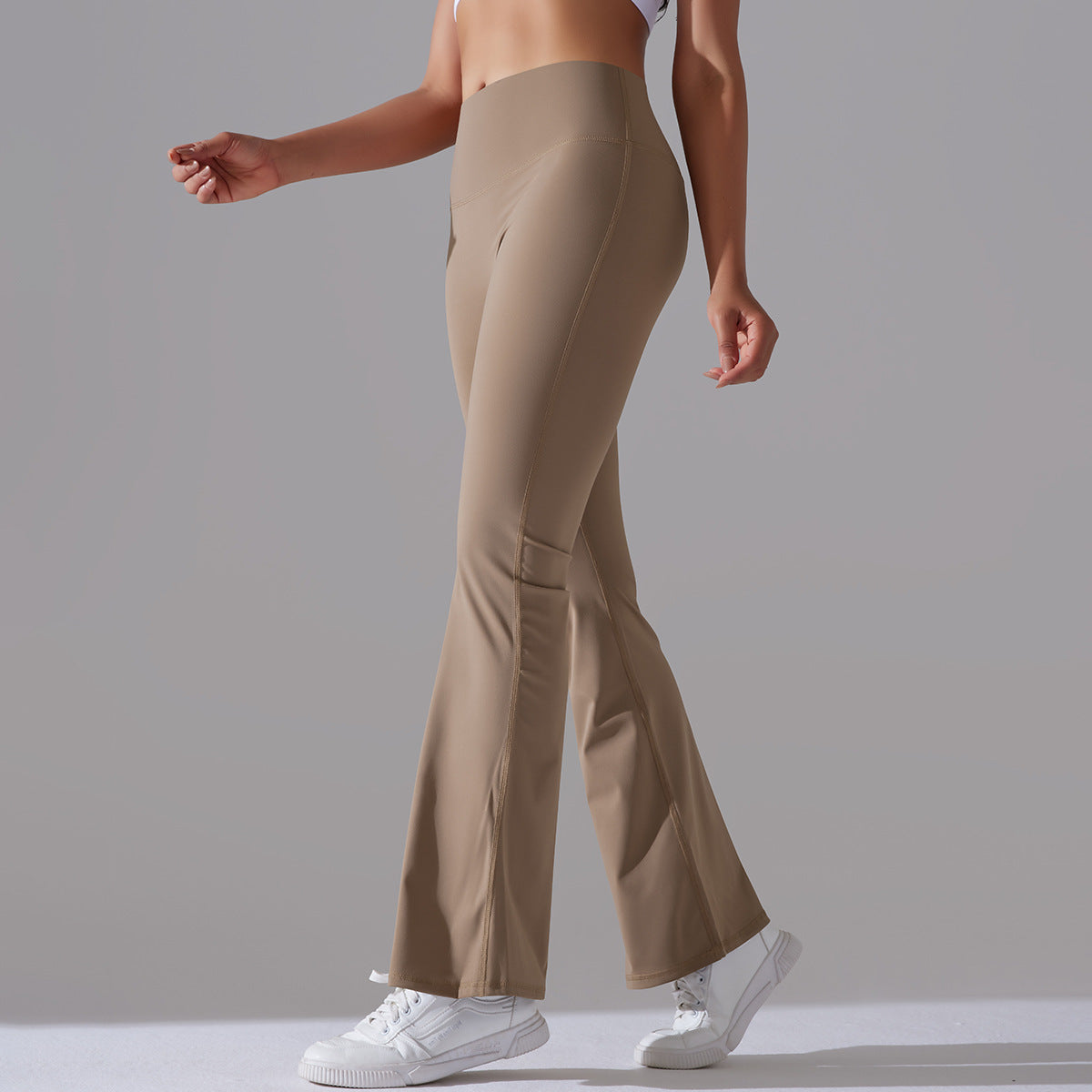 Sculpt & Flare Højtaljede Gym Leggings