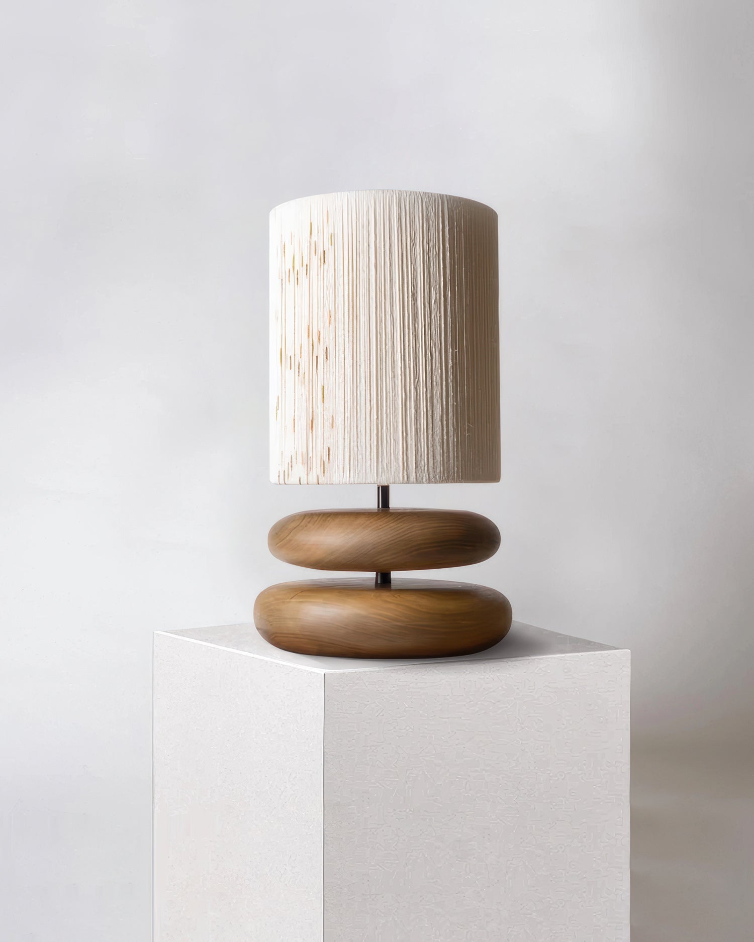 Satori Tranquil Wood Table Lamp