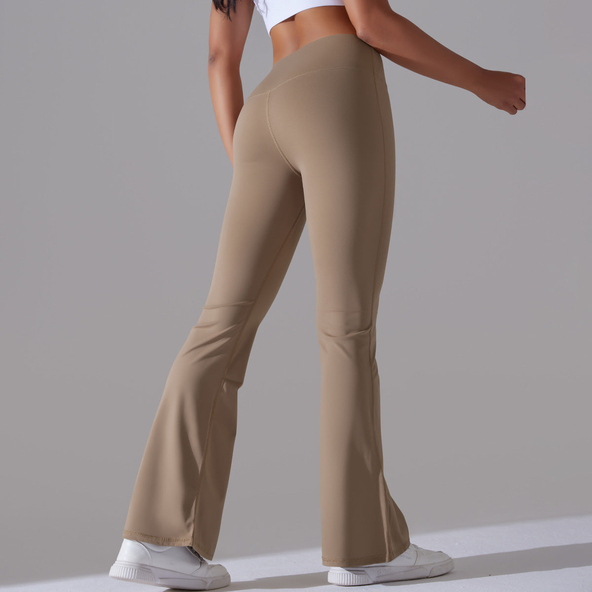 Sculpt & Flare Højtaljede Gym Leggings