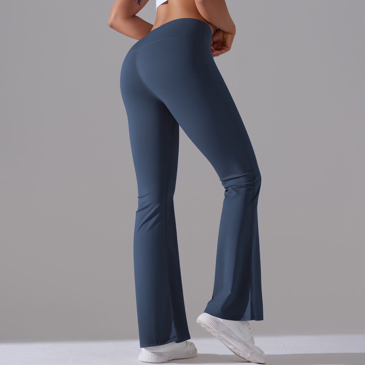 Sculpt & Flare Hochtaillierte Fitnessleggings