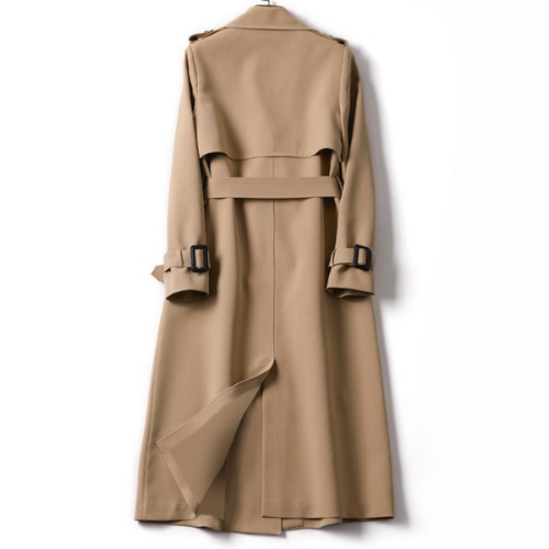 Trench/giacca autunnale Fiona in stile British con doppi bottoni