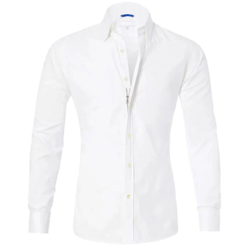 Alessandro™ | Camicia antipiega con cerniera