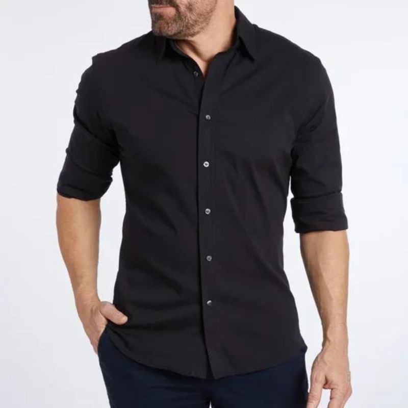 Alejandro™ | Wrinkle-free Shirt with Zipper