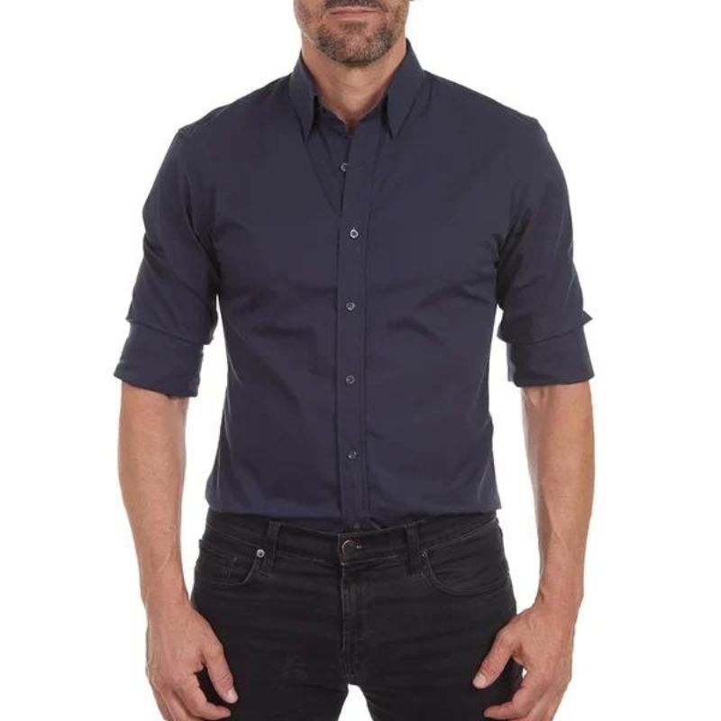 Alexandre™ | Chemise sans plis avec fermeture éclair