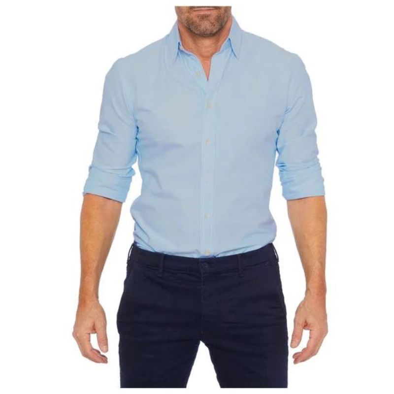 Alexandre™ | Chemise sans plis avec fermeture éclair