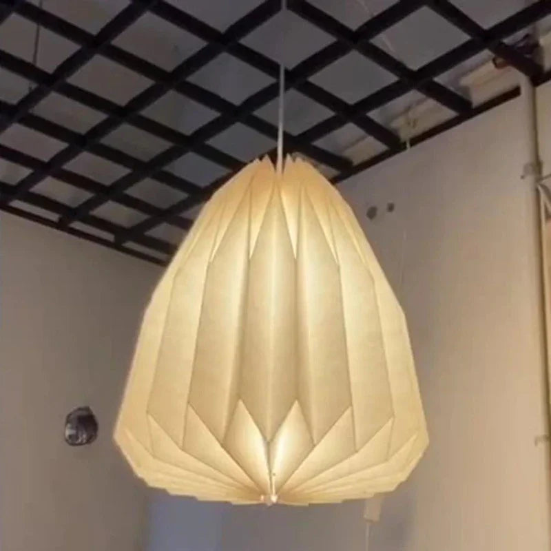 OrigamiLight - Abat-jour en papier pour lanterne nordique moderne