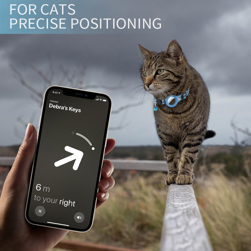 Collare per gatti intelligente Pawfey con supporto Apple AirTag