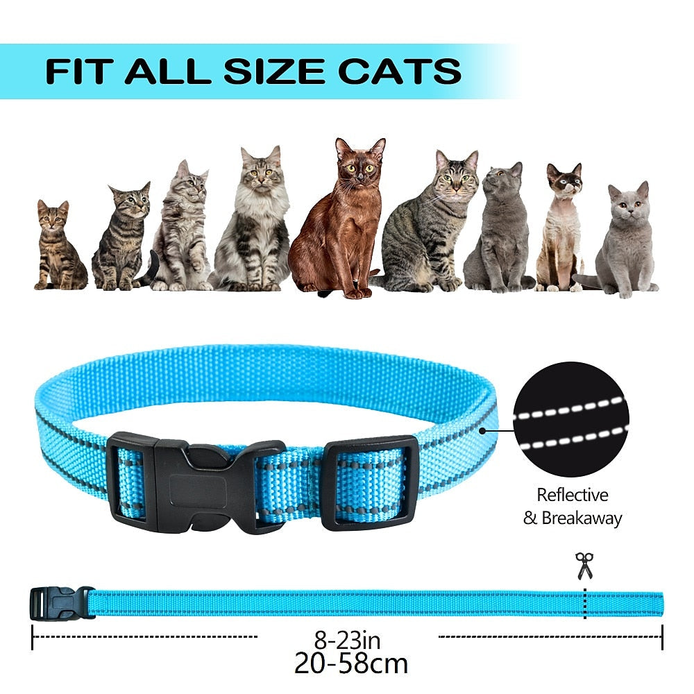 Cat Anti-Meowing Collar - Sound, Vibration, Shock Modes