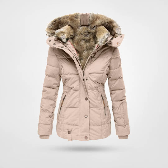 Zarah – Warme, wasserdichte Winterjacke mit Futter und Kapuze