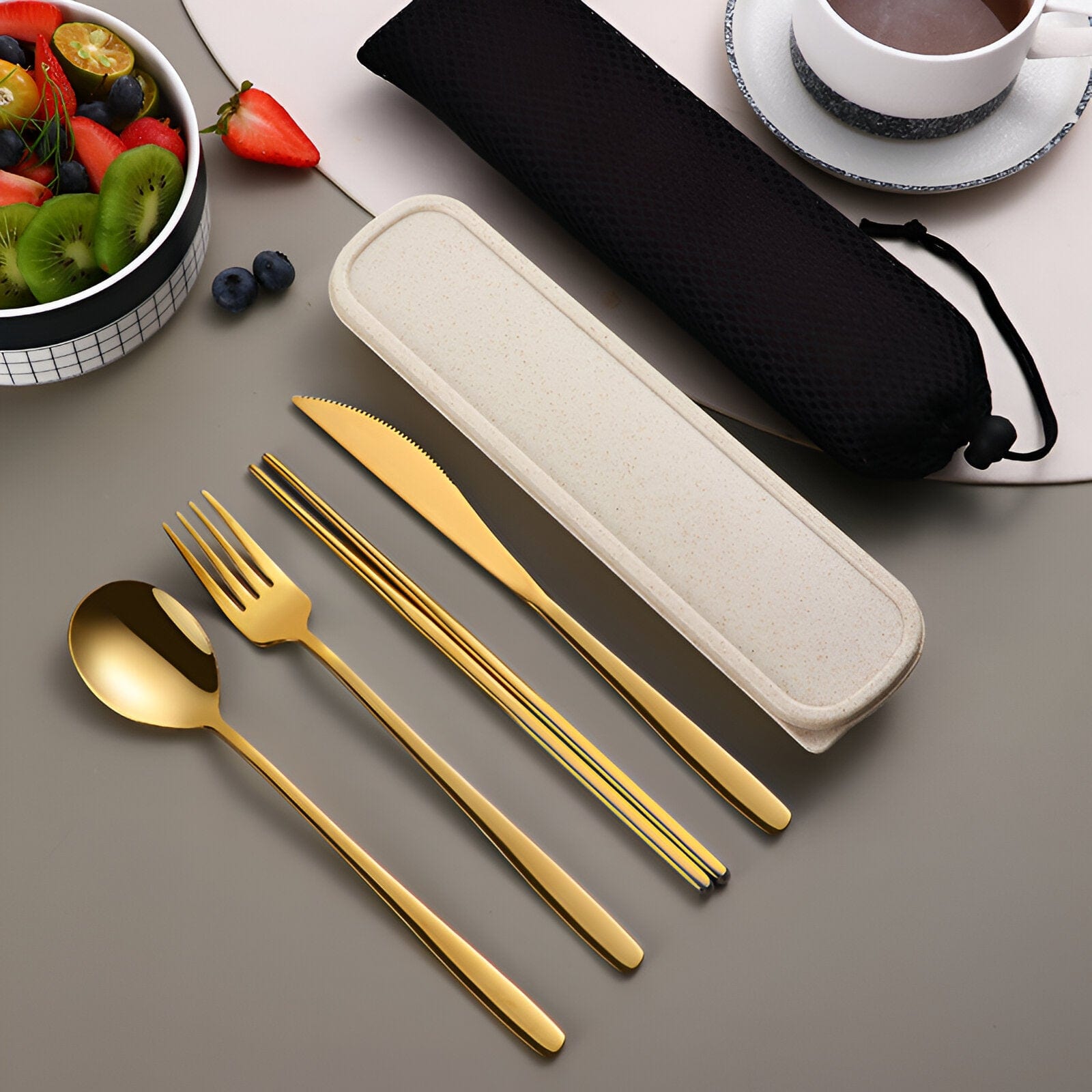 Portable  Stainless Steel Cutlery Set