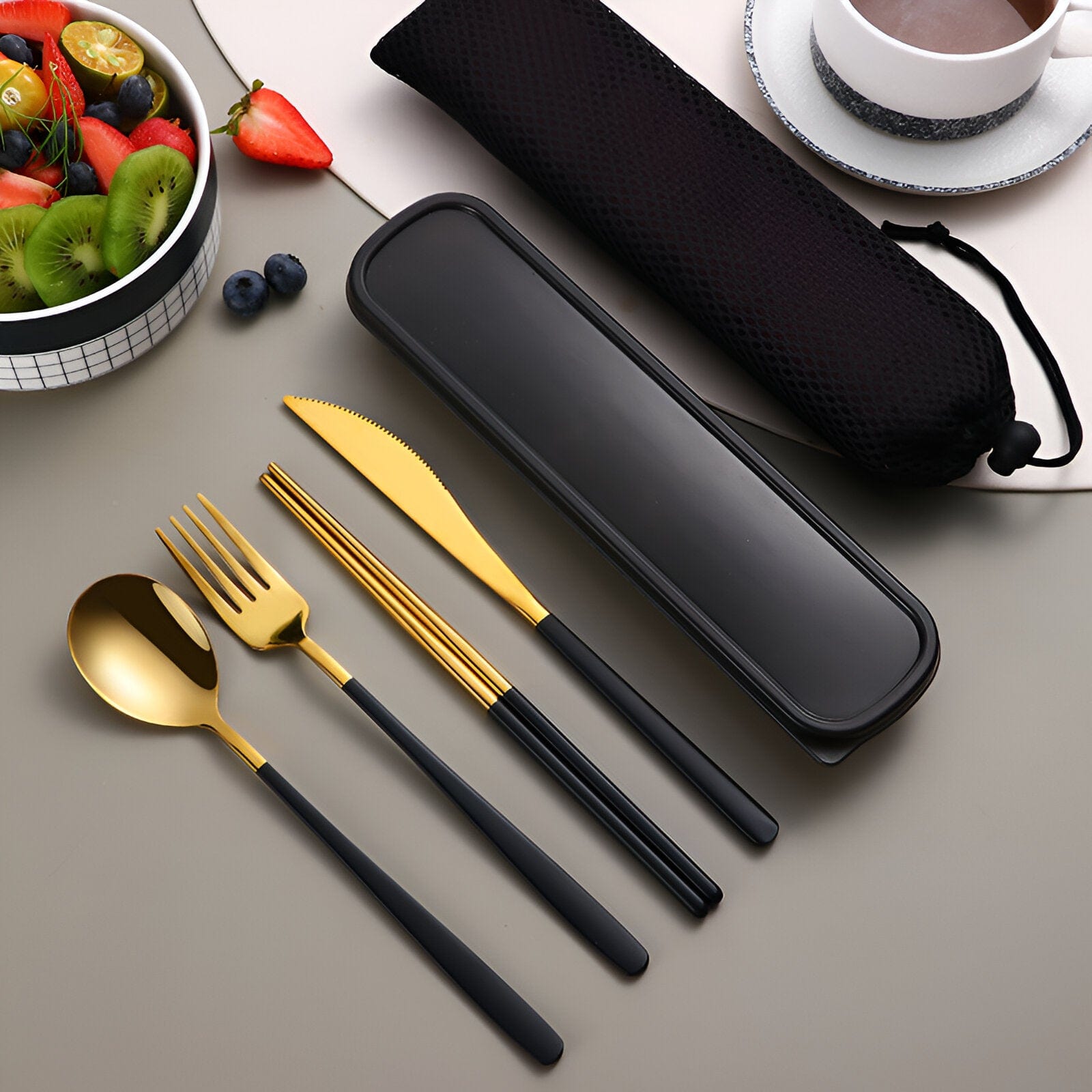 Portable  Stainless Steel Cutlery Set