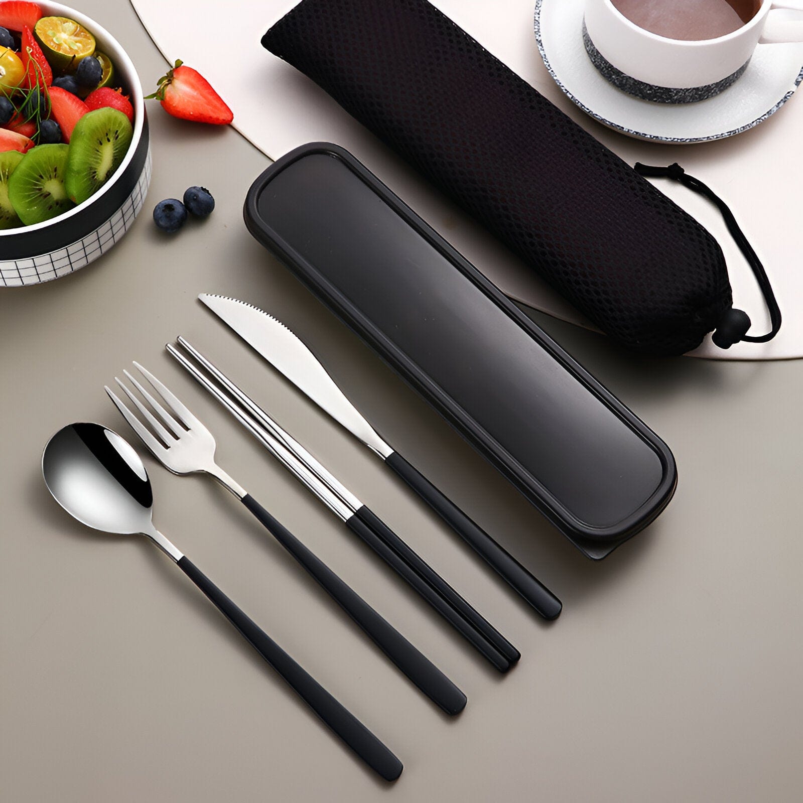 Portable  Stainless Steel Cutlery Set