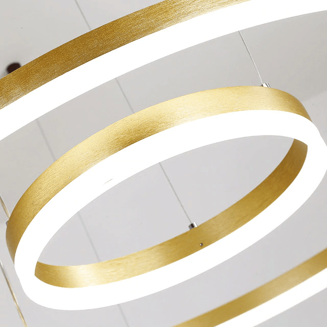 Lámpara colgante circular LED