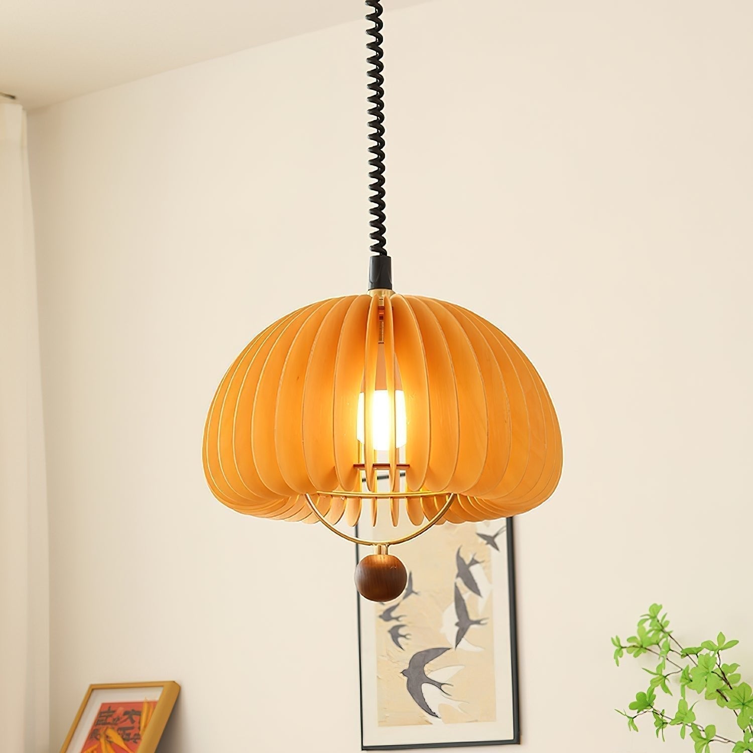 Pumpkin – Lampada a sospensione moderna regolabile