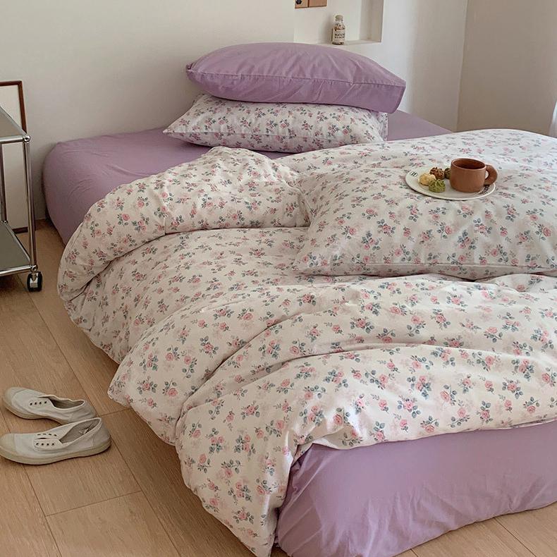 Juego de ropa de cama con motivos florales de Secret Garden