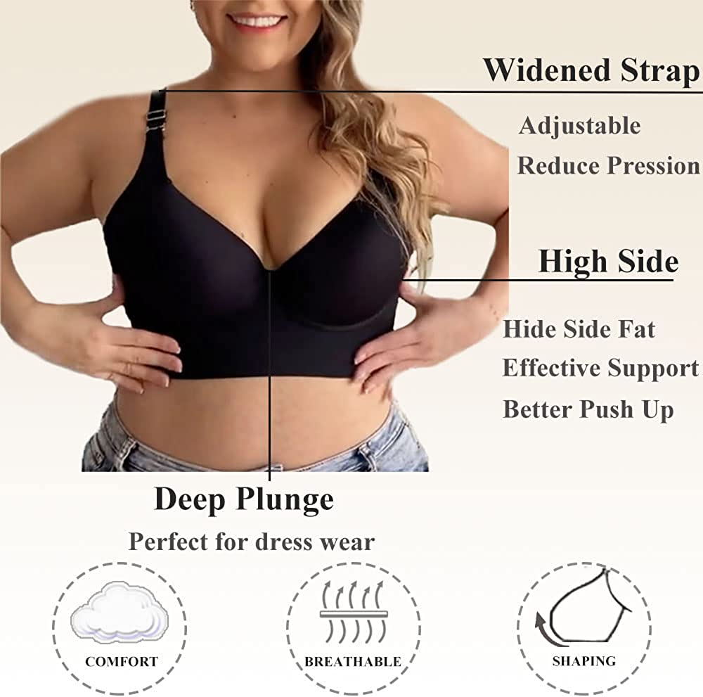 CurvPush-Up™ | Gladmakende bh | 1+1 GRATIS