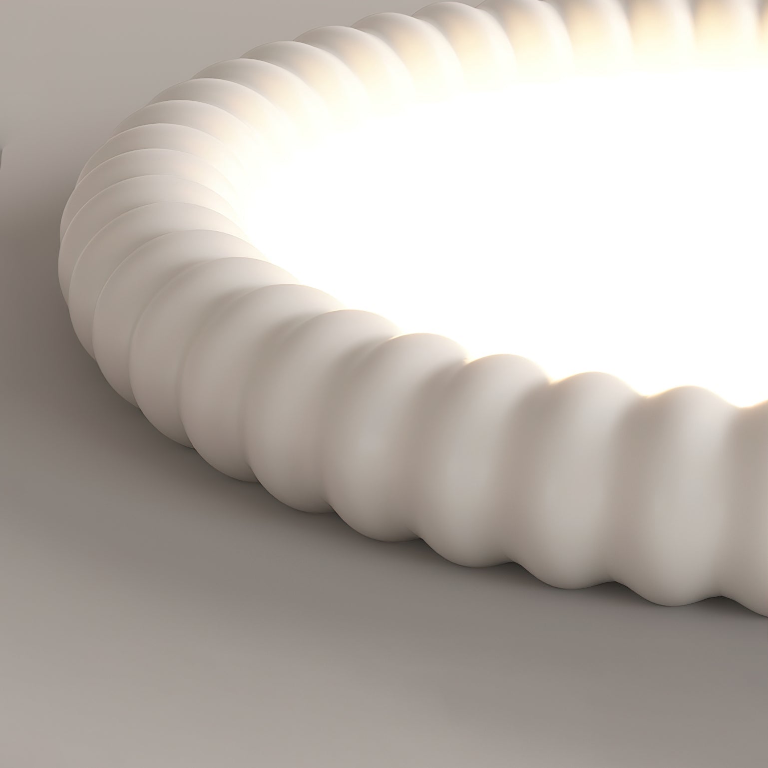 Ripple – Moderne Halo-Deckenlampe