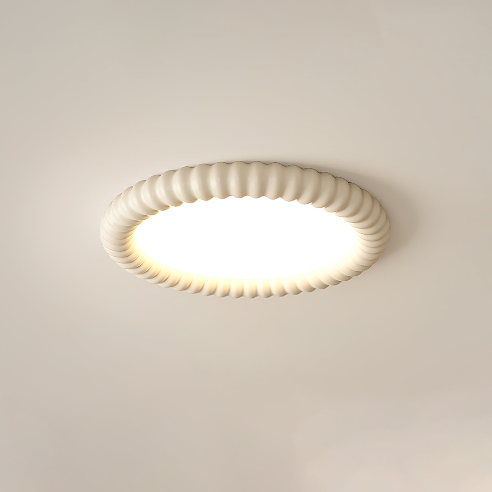 Ripple – Lampada da soffitto moderna Halo